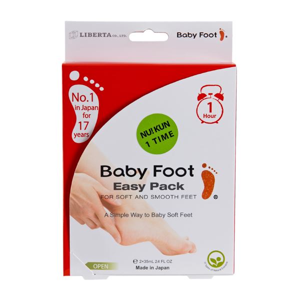 Baby Foot fodpakning til bl�de f�dder 2x35 ml